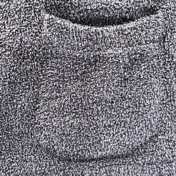 Uniqlo Womens Cardigan Sweater Size XL Navy Blue Boucle Knit Button Front Lounge - Picture 7 of 13